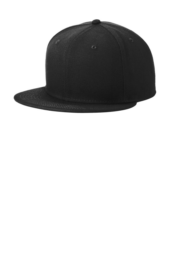 New Era Standard Fit Flat Bill Snapback Cap