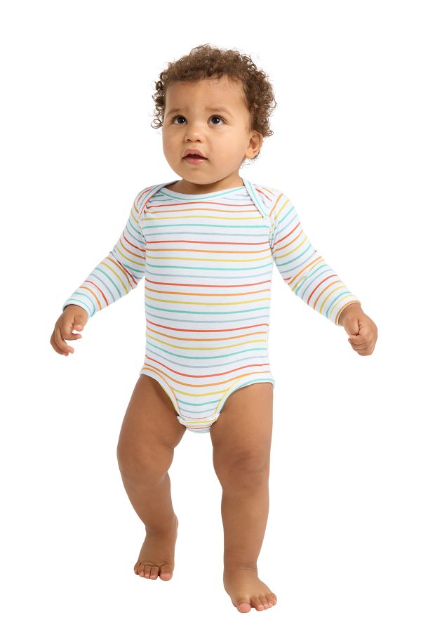 Rabbit Skins Infant Long Sleeve Jersey Bodysuit